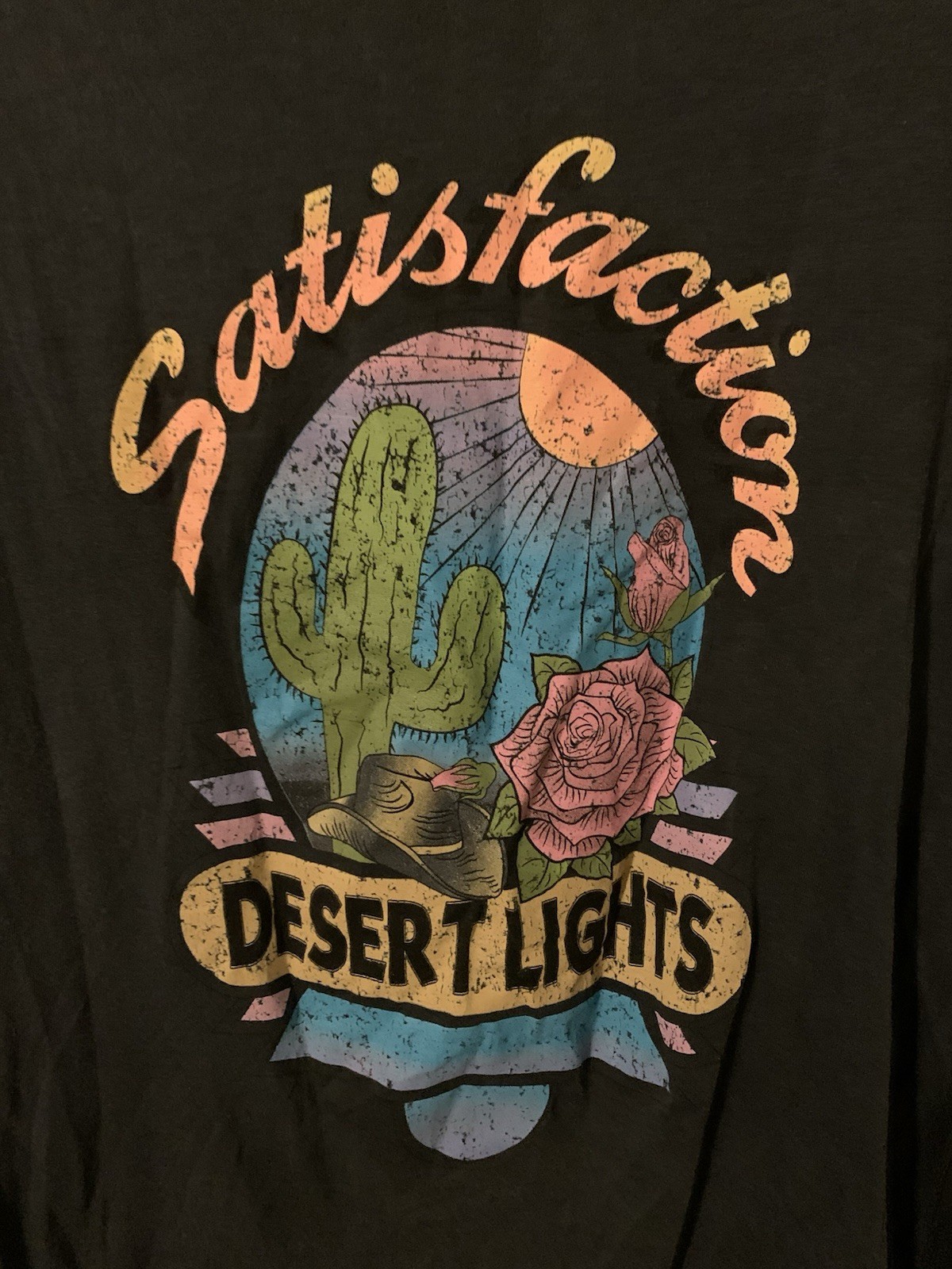 Spell Satisfaction Tee Medium Black Lovebird - image 3