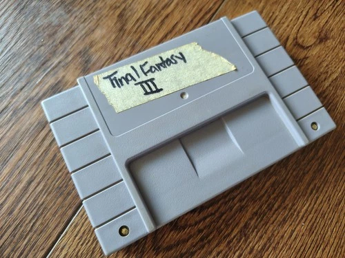 Final Fantasy III 3 (Super Nintendo SNES 1994) Cartridge Only No Label