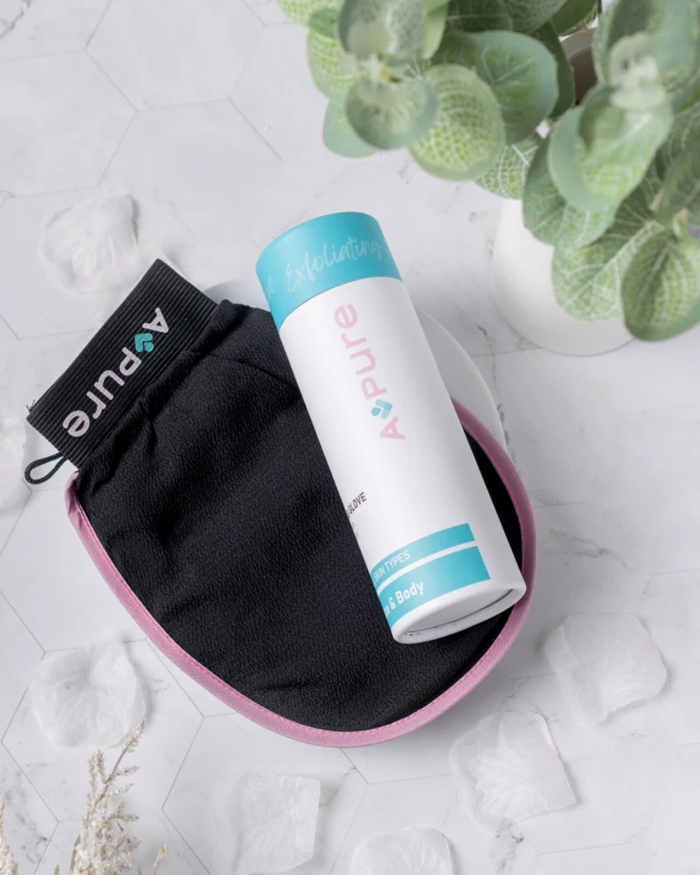 100% VISCOSE Exfoliating Glove - Image 3 of 4