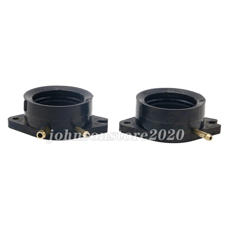 2X Carburetor Intake Manifold Boots For Yamaha Virago XV700/1000 24M-13586-01-00 Foto 2 de 4