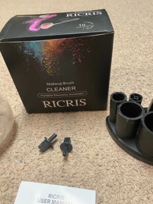 RICRIS Premium Makeup Brush Cleaner Dryer Super-Fast Electric Brush Cleaner1236