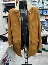 Petronio Sheep Used Men's Man Camel Size52 LLV299