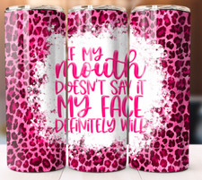Funny Sarcastic Attitude Tumbler 20oz Skinny Cup Mug Stainless Steel