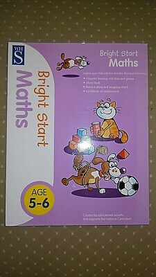 BRIGHT START MATHS  AGE 5-6 WORK/ACTIVITY BOOK