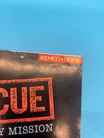 Rescue The Embassy Mission Nintendo NES Manual Only Instruction Booklet