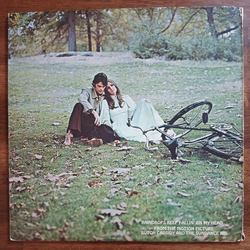 B.J. Thomas Raindrops Keep Fallin' On My Head Vintage Vinyl LP Record Album - Picture 2 of 9