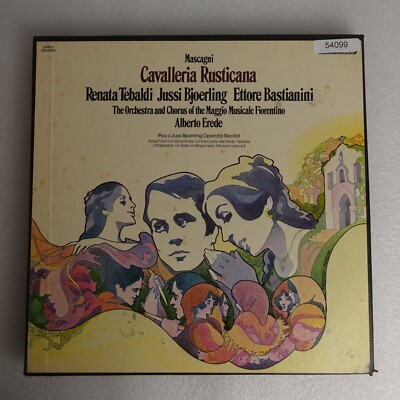 Alberto Erede Mascagni Cavalleria Rusticana Boxset Soundtrack LP Vinyl Record A