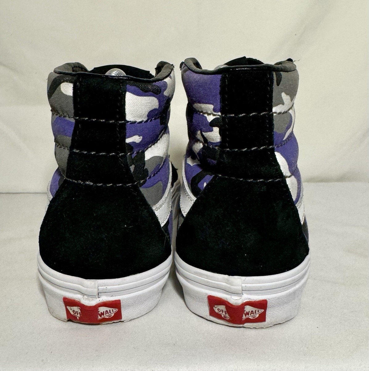 Vans SK8-Hi Top Reissue Pop Camo Heliotrope Purple Black  display picture 1