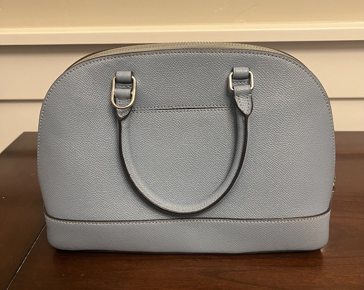 COACH ショルダーバッグMINI SIERRA SATCHEL NWT COACH Mini Sierra Satchel Crossgrain Leather Crossbody