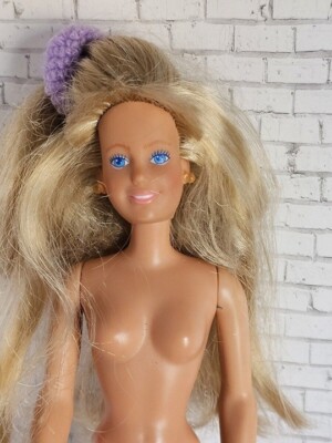 Hasbro 1987 Vintage Makin  Waves Maxie Blonde Nude Fashion Doll 80s Rare