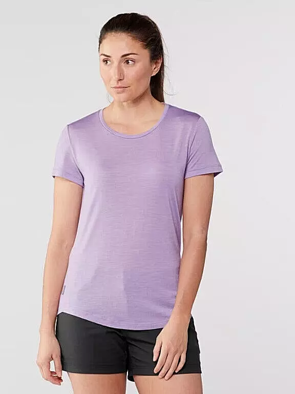 Icebreaker Sphere II T-Shirt Women's Color purple Gaze Size Small