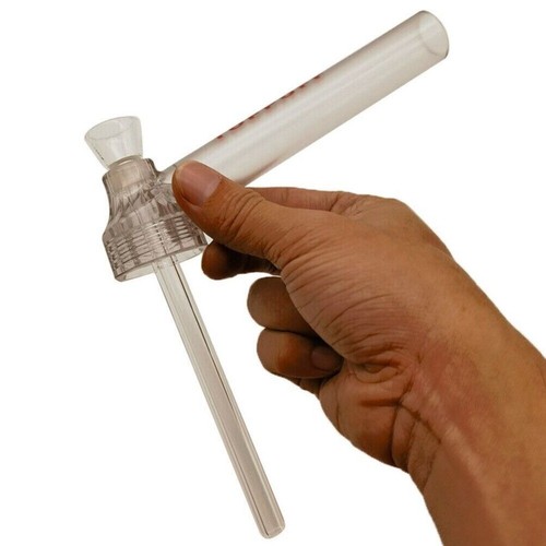 Juego de 2 piezas de cachimba portátil premium convertidor de tornillo en botella filtro de agua bong NUEVO - Imagen 2 de 12