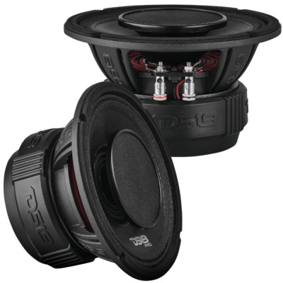 2x DS18 PRO-HY6.4B 6.5'' 2-Way Speakers 225W Rms  4-ohm Pro Coaxial Loudspeakers