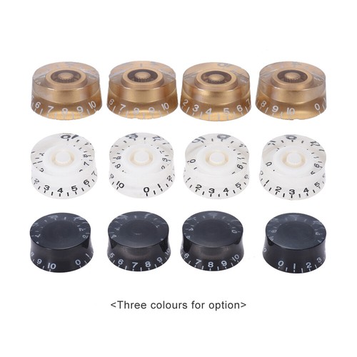4pcs Speed Volume Tone Control Knobs for Gibson Les Paul Electric Guitar V1Y5 - Picture 2 of 8