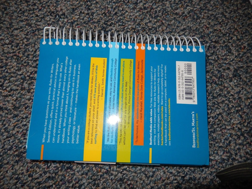 Rules for Writers Seventh Edition by Diana Hacker/Nancy Sommers - Image 2 of 2