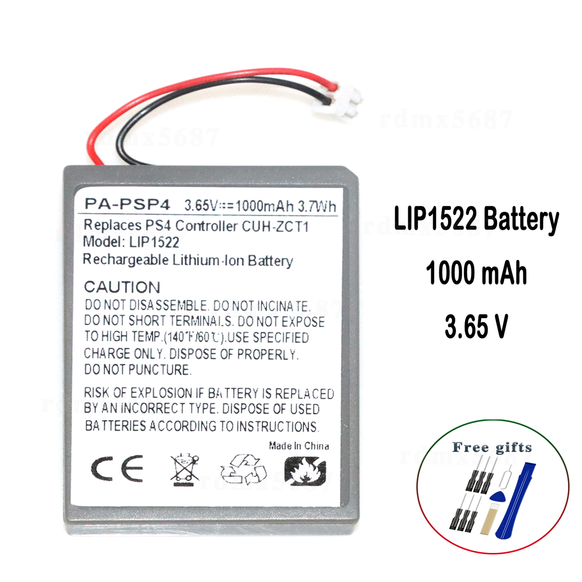 LIP1522 CUH-ZCT1 Battery For Sony PS4 PlayStation 4 CUH-1100A CUH