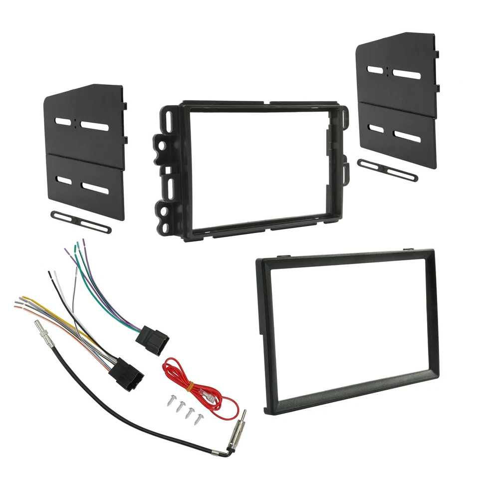 Kit de arnés de tablero estéreo de radio de coche 2Din para 07-14 GMC Sierra 07-09 SUZUKI XL-7 Foto 3 de 4