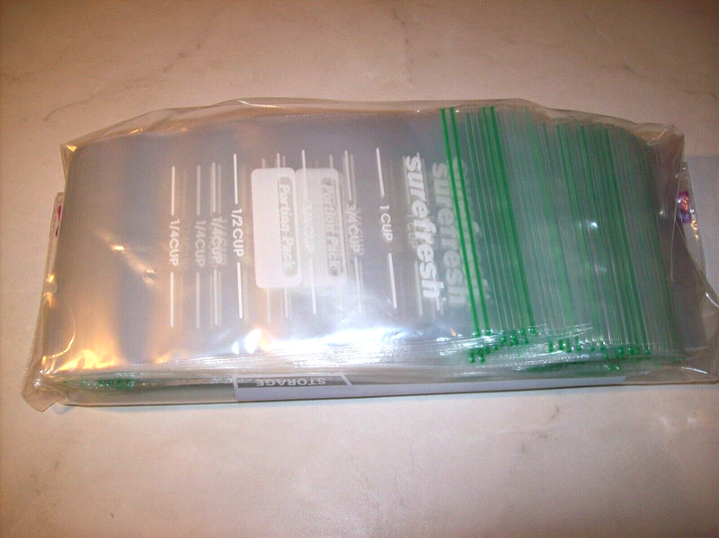 6" X 3 1/2" Lot of 250 Resealable 4 Mil Plastic Baggies Storage, Craft, Gadgets