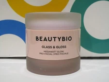 BEAUTYBIO ~ GLASS & GLOSS MEGAWATT GLOW PRO-FACIAL ~ 2X 1 OZ