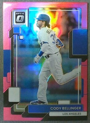 Cody Bellinger 2022 Panini Donruss Optic Pink Prizm Parallel