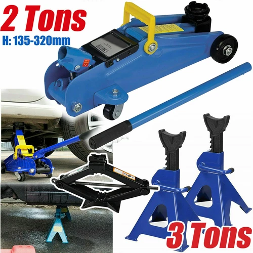 2-3Ton Low Profile Floor Jack / Stand Car Lift Hydraulic Trolley / Scissor Jack