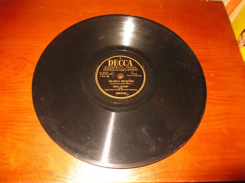 DEARLY BELOVED, I'VE TOLD EVERY LITTLE STAR , BING CROSBY DECCA