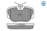Meyle 025 211 7317 Brake Pad Set, Disc Brake For BMW