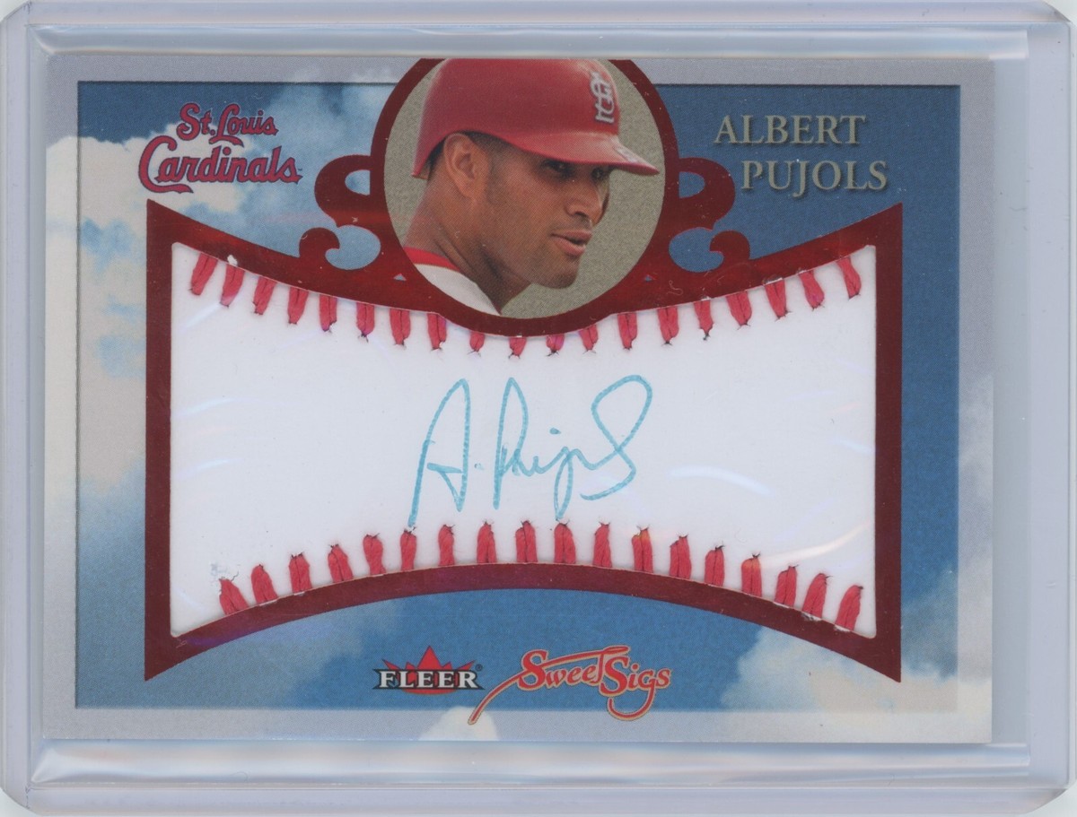 その他  Pujols Auto Fleer 2004 Fleer Baseball Albert Pujols Patch Auto SG-AP2 073/073 | eBay