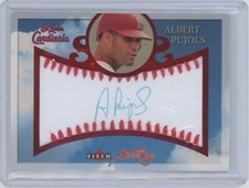 2004 Fleer Baseball Albert Pujols Patch Auto SG-AP2 073/073
