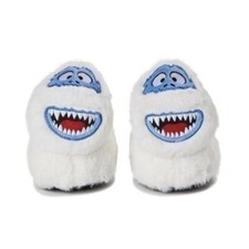 Rudolph The Red Nosed Reindeer Abominable Snowman 3D Slippers Toddler Sz 5/6 NEW