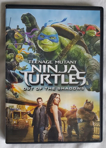 2 Teenage Mutant Ninja Turtles & TMNT Out Of The Shadows DVD 2014 2016 Megan Fox - Picture 7 of 12
