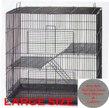 Large 30-Inch Chinchilla Guinea Pig Hamster Rat Mice Ferret Pet Animal Cage 