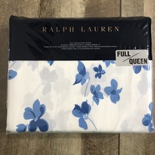 NEW Ralph Lauren GEORGICA MAYLEN Full/Queen Duvet Cover Blue Floral