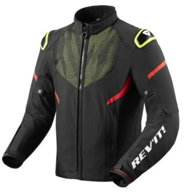 Giacca moto Revit HYPERSPEED H2O NERO GIALLO taglia XL jacket