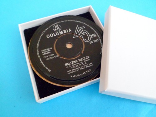 DRINKS COASTERS Vinyl Record Upcycled SINGLES Records All Artists List F - Picture 159 of 221