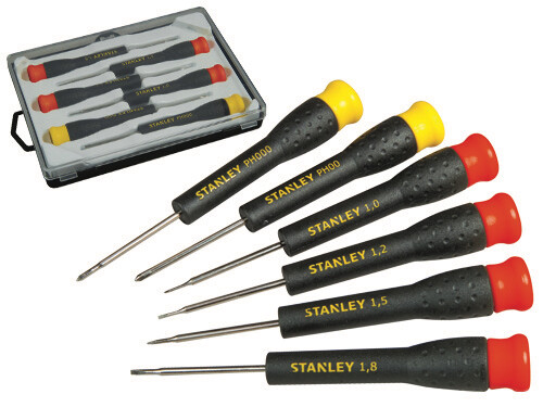 SET 6 CACCIAVITI DI PRECISIONE STANLEY STHT062631