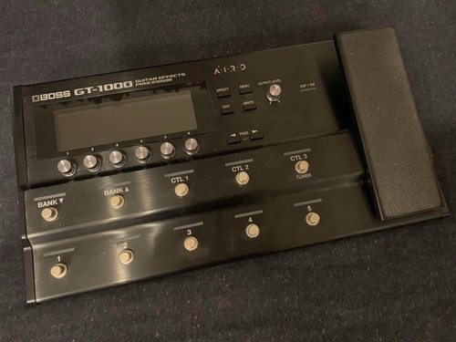 BOSS GT-1000 Electric Guitar Multi Effect Processor Effector Very Good - Picture 2 of 5