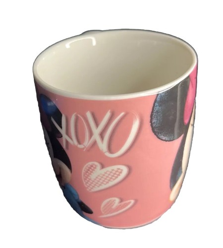 Disney Minnie Mouse XOX Large Sized Coffee Tea Mug Licensing Essentials Like New - Picture 4 of 7