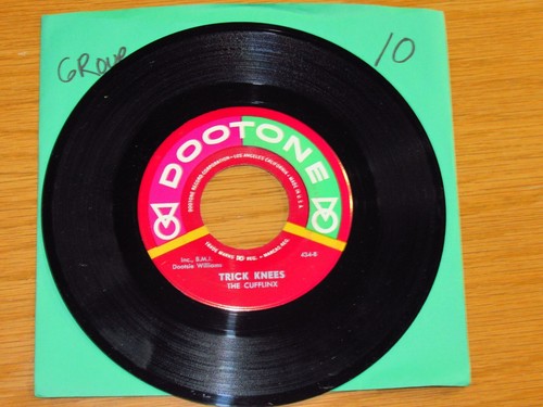DOO WOP GROUP 45 RPM - THE CUFFLINX - DOOTONE 434 "A FOOL'S FORTUNE/TRICK KNEES" - Picture 2 of 2