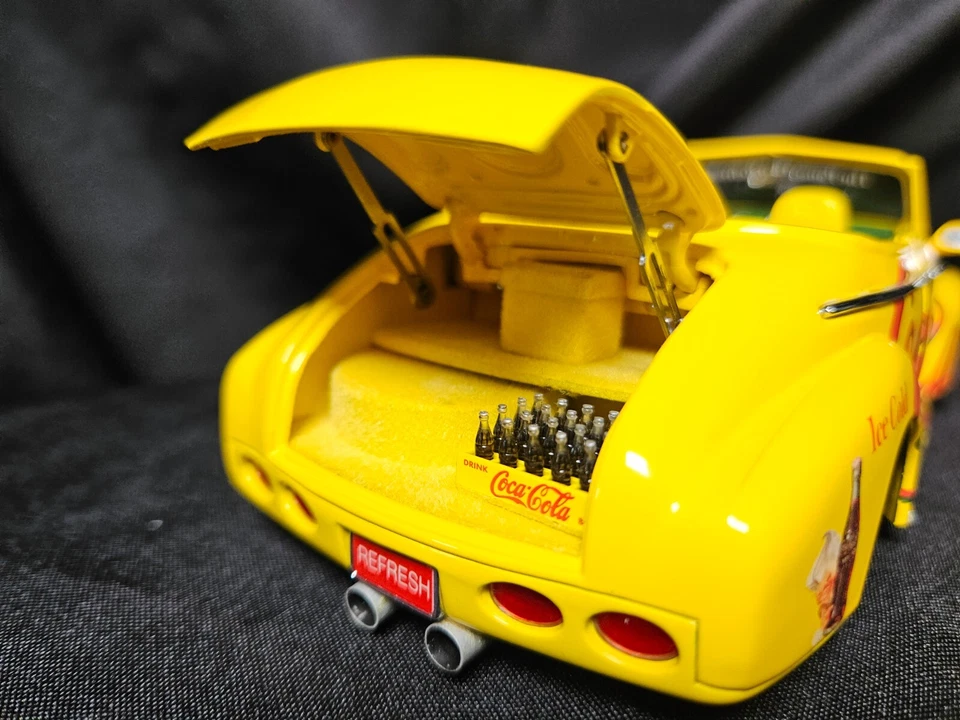 Chevrolet Coca-Cola Custom Rod 1941 Danbury como nuevo escala 1:24 Inv. #3740 Foto 3 de 4