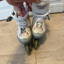 Girls Bladerunner Phoenix Inline Skates 11 Toddler Girl White Pink