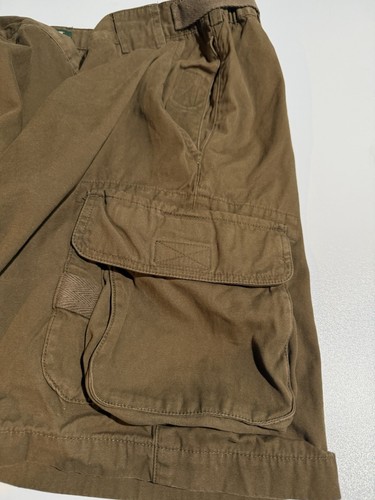 Orvis Zambezi Twill Cargo Shorts Mens Size 42 Pockets Outdoor Fishing Brown - Picture 4 of 9