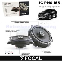 Focal IC RNS 165 Posterior Lautsprecher Plug & Play 2-Wege 4 Ω 60 W