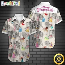Disney Princess Disney Movie Hawaiian Shirt, Unisex Adult, Size S-5XL