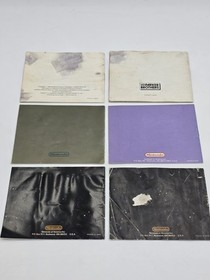 Nintendo NES Instruction Manual Lot Tetris Kung FU Pinball Rad Racer Top Gun 