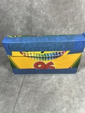 VTG 2004 Crayola Crayons 96 Count Box Built In Sharpener Coloring Art
