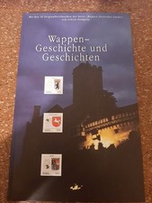 Philatelie „Wappen-Geschichte und Geschichten“ Sonderausgabe Buch Deutsche Post