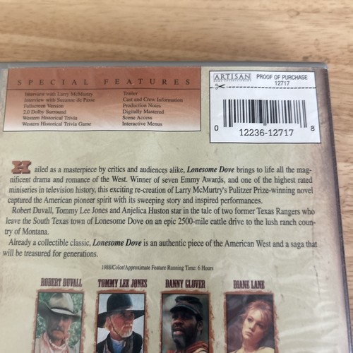 Lonesome Dove DVD Lot New Original Mini / Streets of Laredo / Comanche Moon - Picture 4 of 17