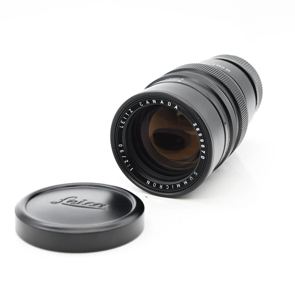 Leica 11136 90mm f2 Summicron-M E55 Lens Black (v.II) #670