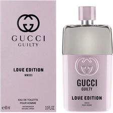 Gucci - Guilty Love Edition MMXXI -  90ml EDT Spray For Him - BRAND NEW